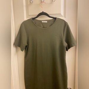 Thick Jersey Knee-Length Body-con Dress